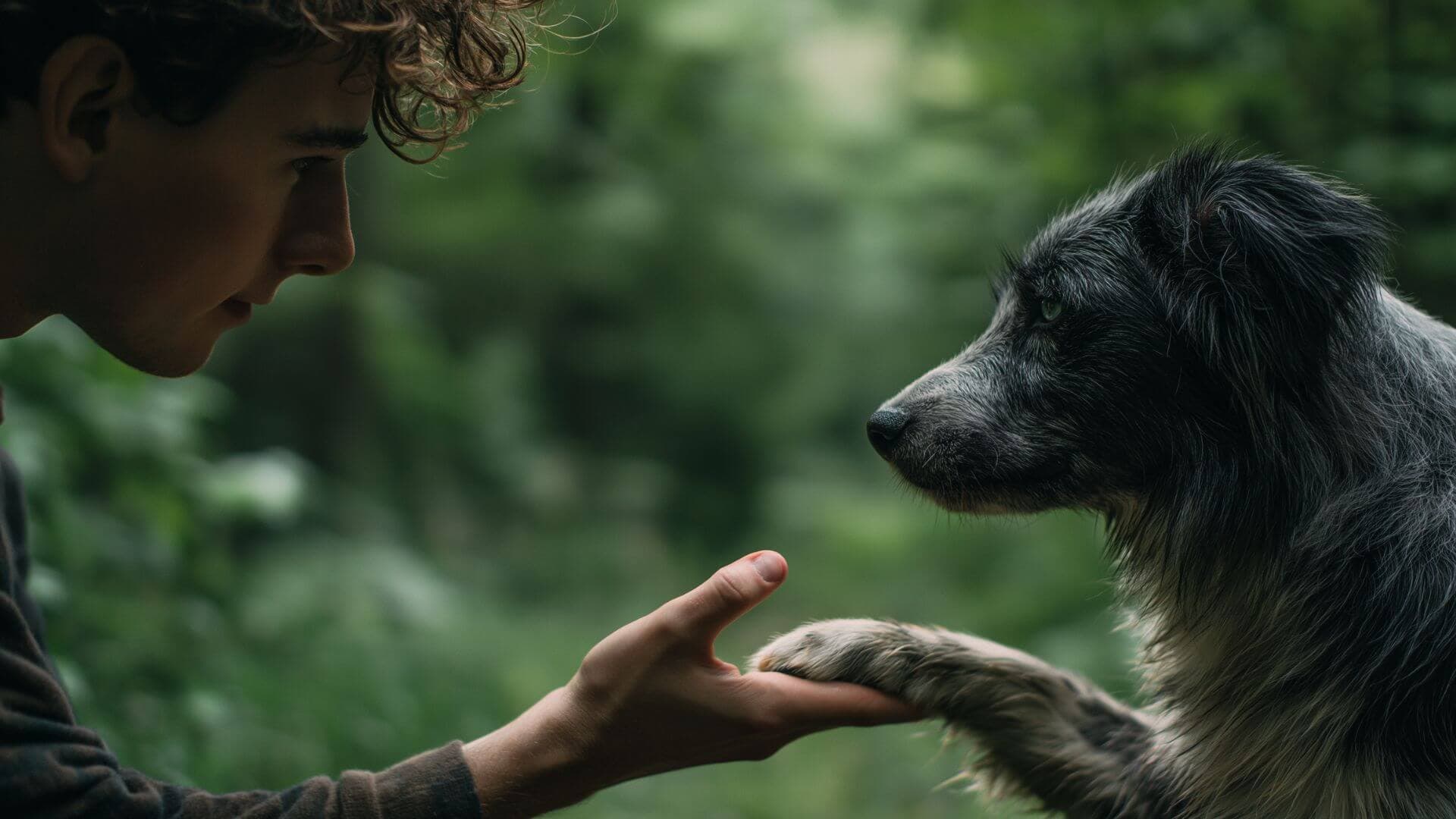 Happy dogs ready for adoption