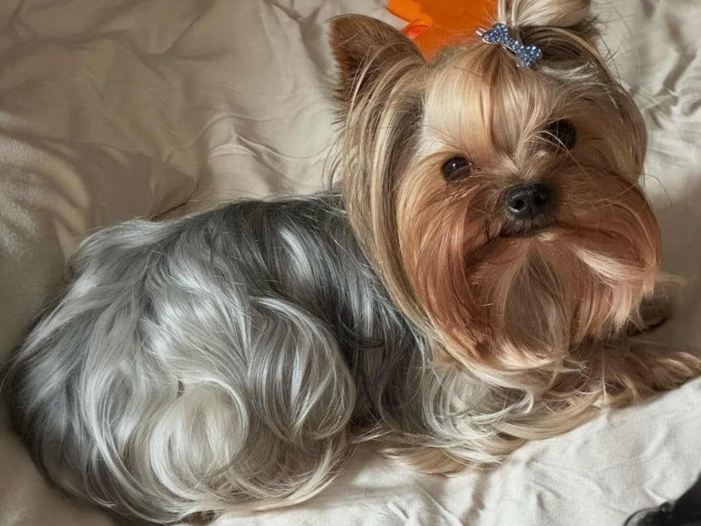 Yorkshire Terrier 4 years 3 months old male small named gucci for breeding in Plantation, Florida | Petmeetly