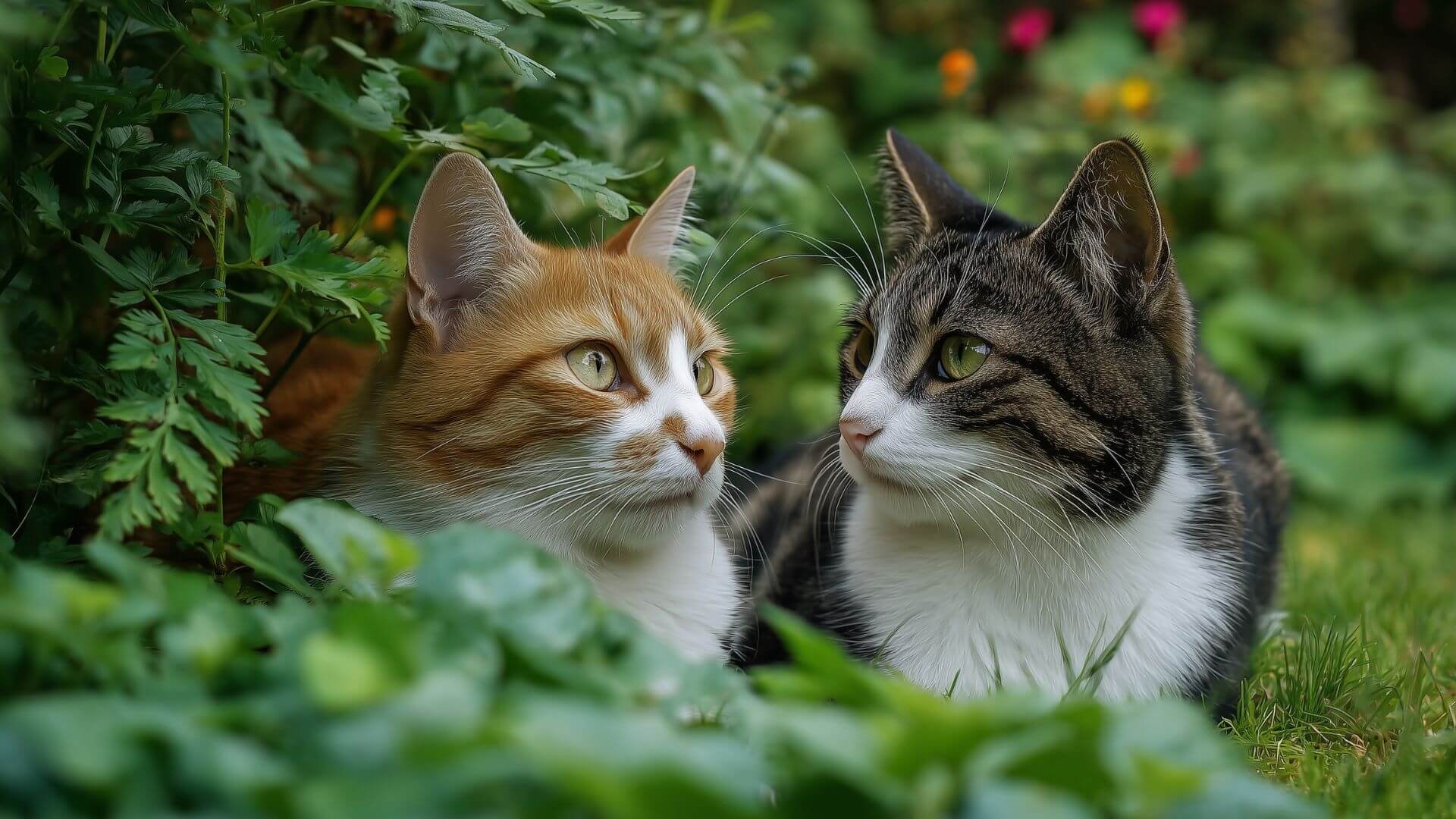 Scottish Straight cat with upright ears ready for breeding