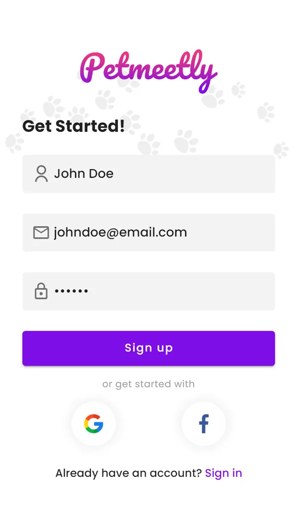 petmeetly-signup