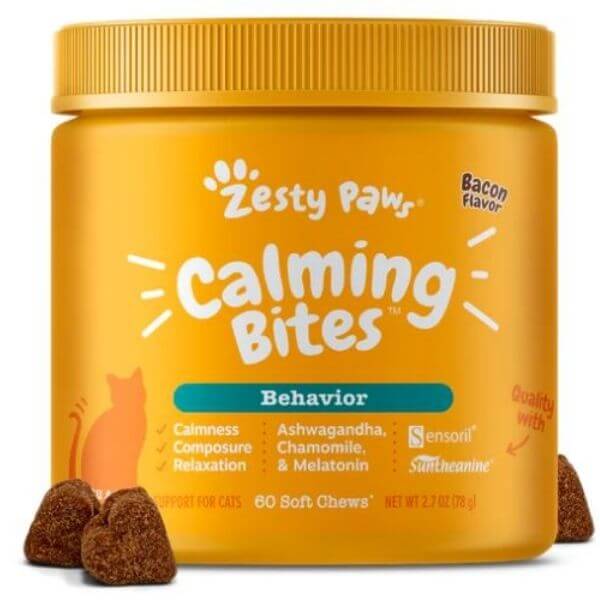 Zesty Paws Calming Bites-petmeetly.com